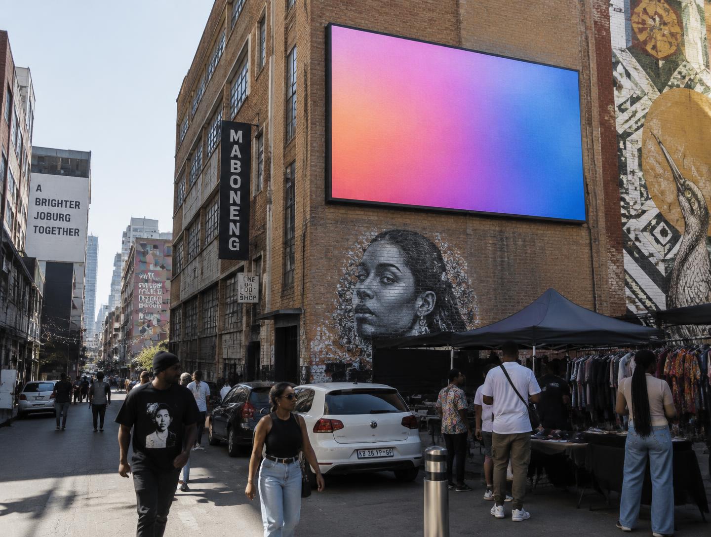 Maboneng Digital digital billboard