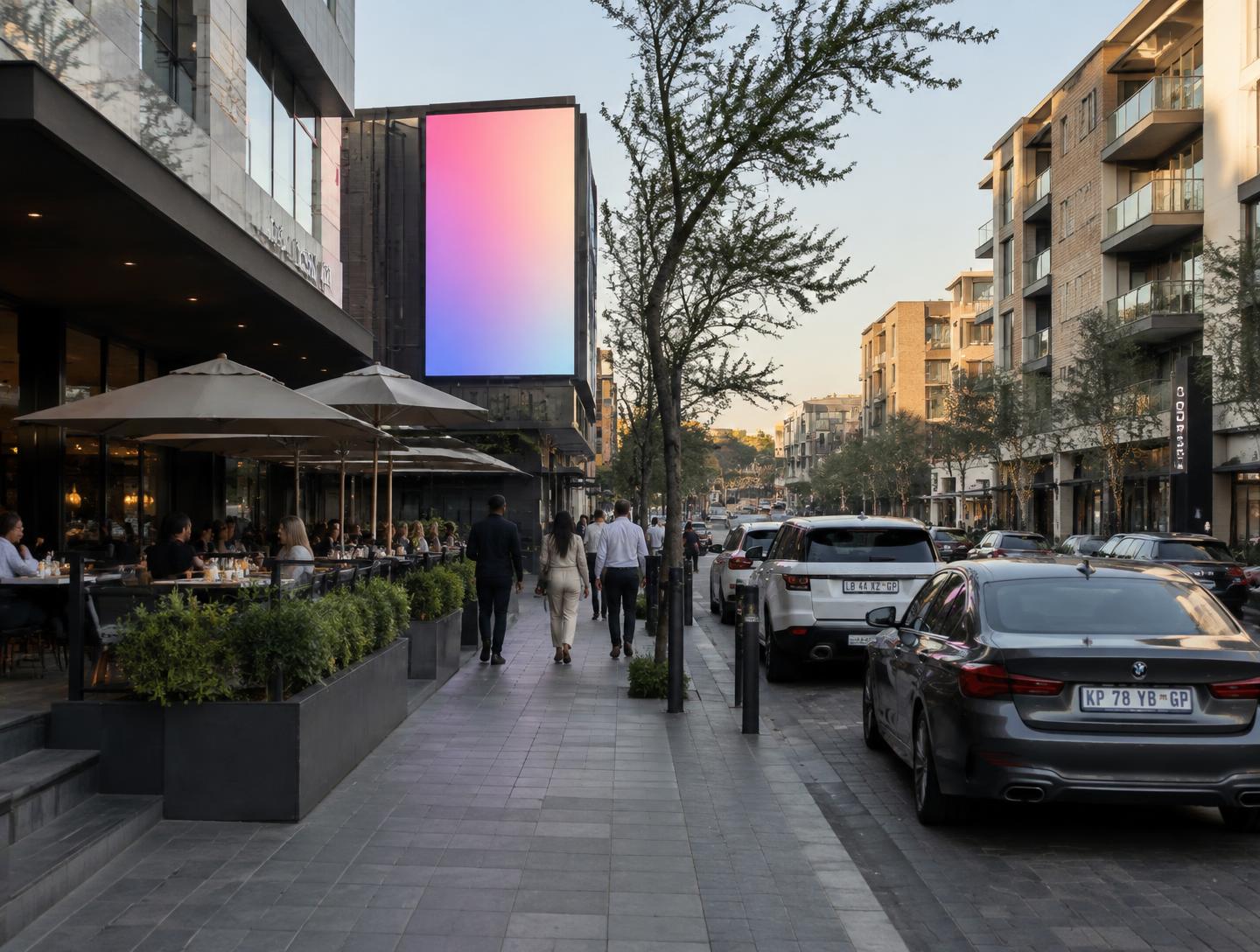 Melrose Boulevard Digital digital billboard