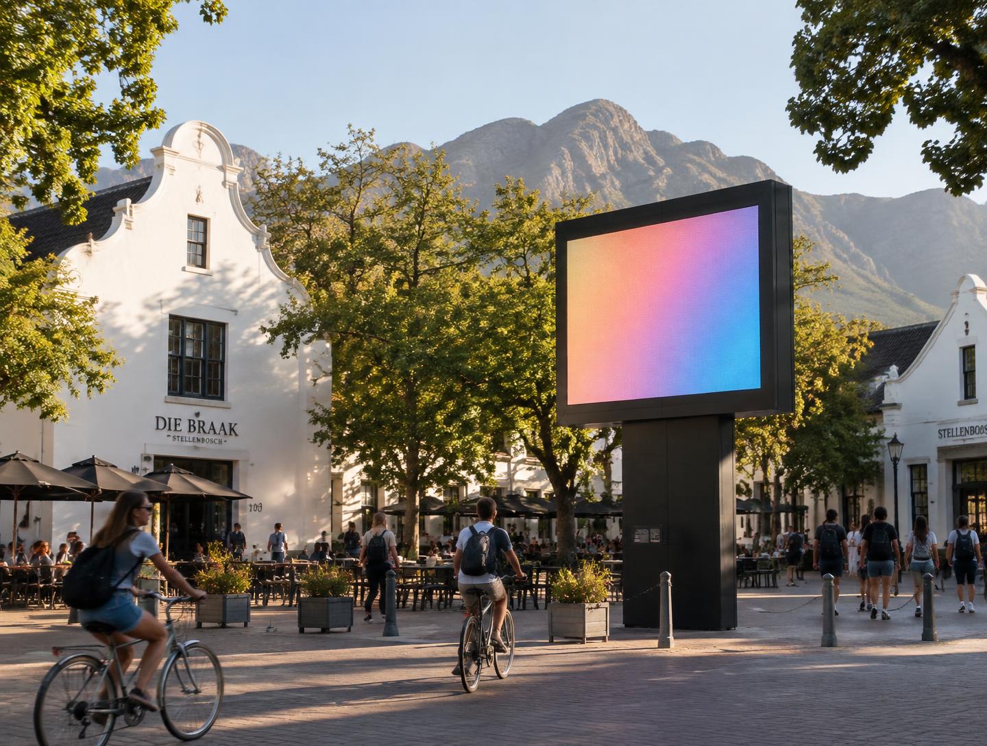 Stellenbosch Square Digital digital billboard
