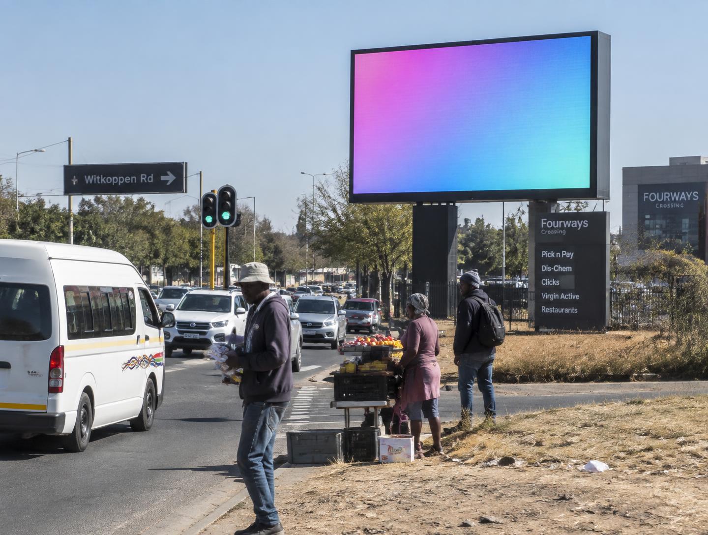 Witkoppen Road Digital digital billboard